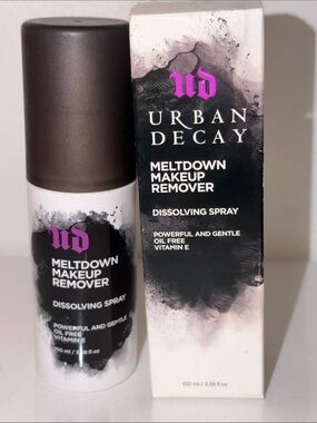 Urban Decay Meltdown Dissolving Spray — White, Black & Pink Accents